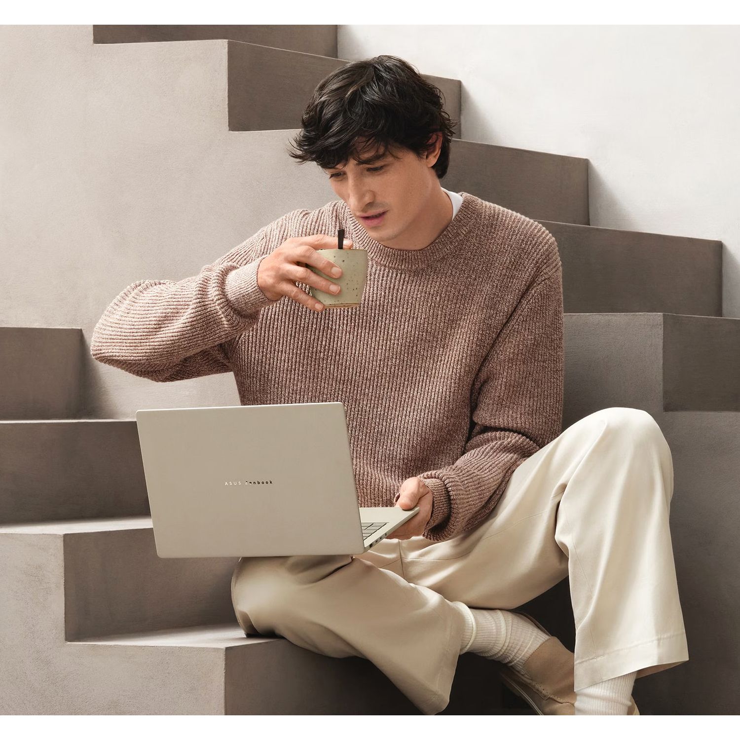 Ноутбук ASUS Zenbook A14 UX3407NA-QD100W (90NB1711-M007R0)