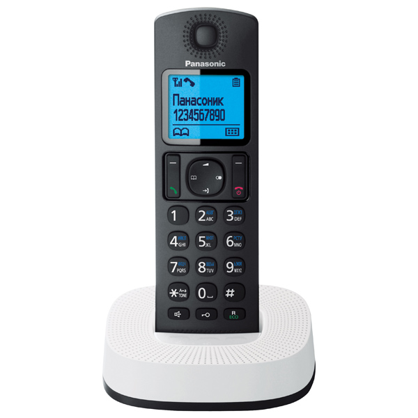 DECT телефон Panasonic KX-TGC310RU2 (черный-белый, АОН, caller ID, память 50 номеров) [ KX-TGC310RU2 ]