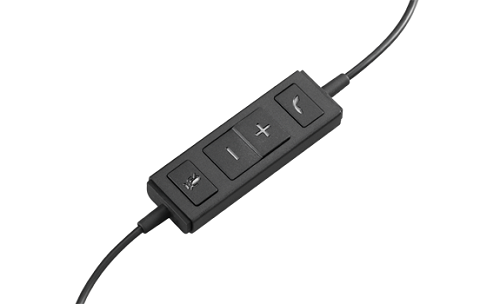 Гарнитура Logitech USB Headse Stereo H570e (черный, 31.5-20000 Гц, 94дБ, 2,1 м, USB 2.0 Type A, 85 г) [ 981-000575 ]