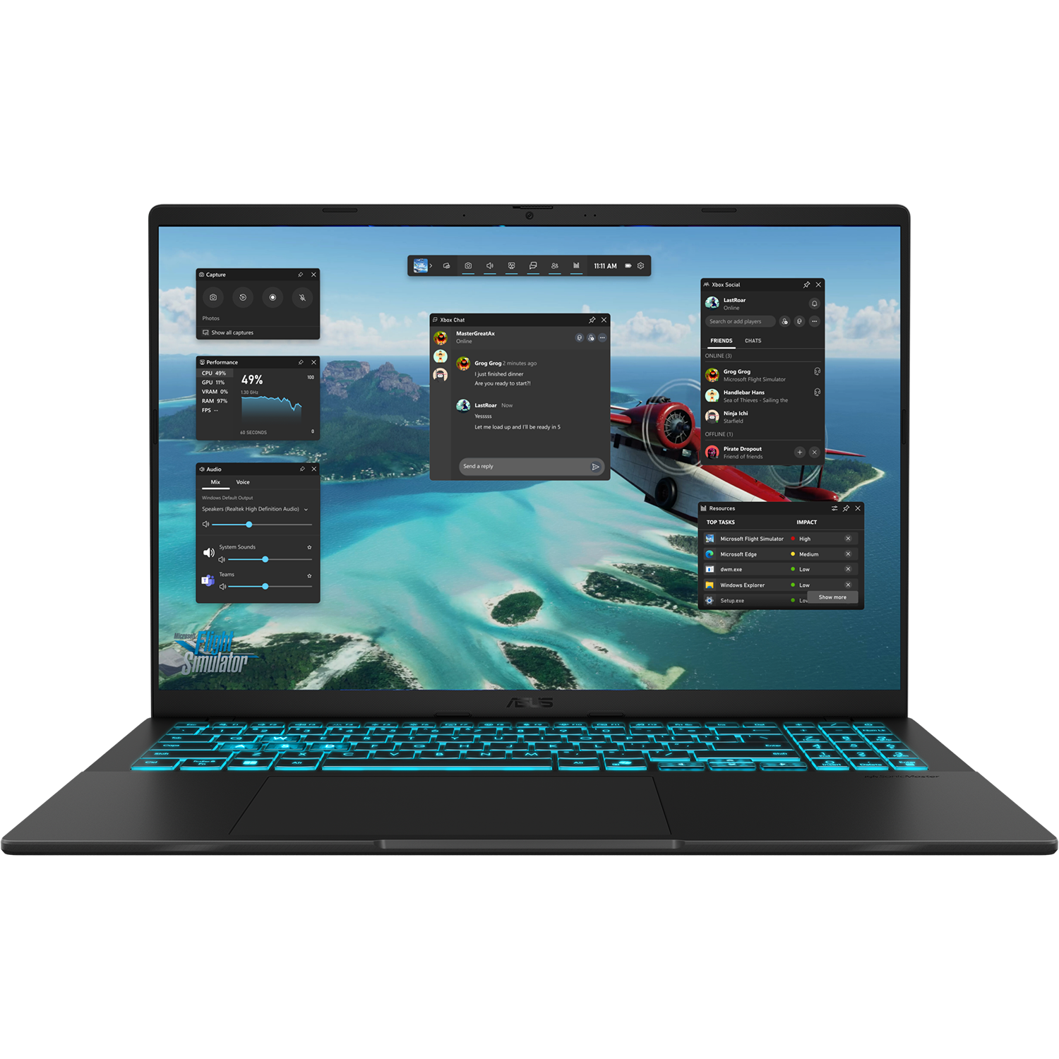 Ноутбук ASUS V16 V3607VH-RP046 (90NB16L1-M004D0)