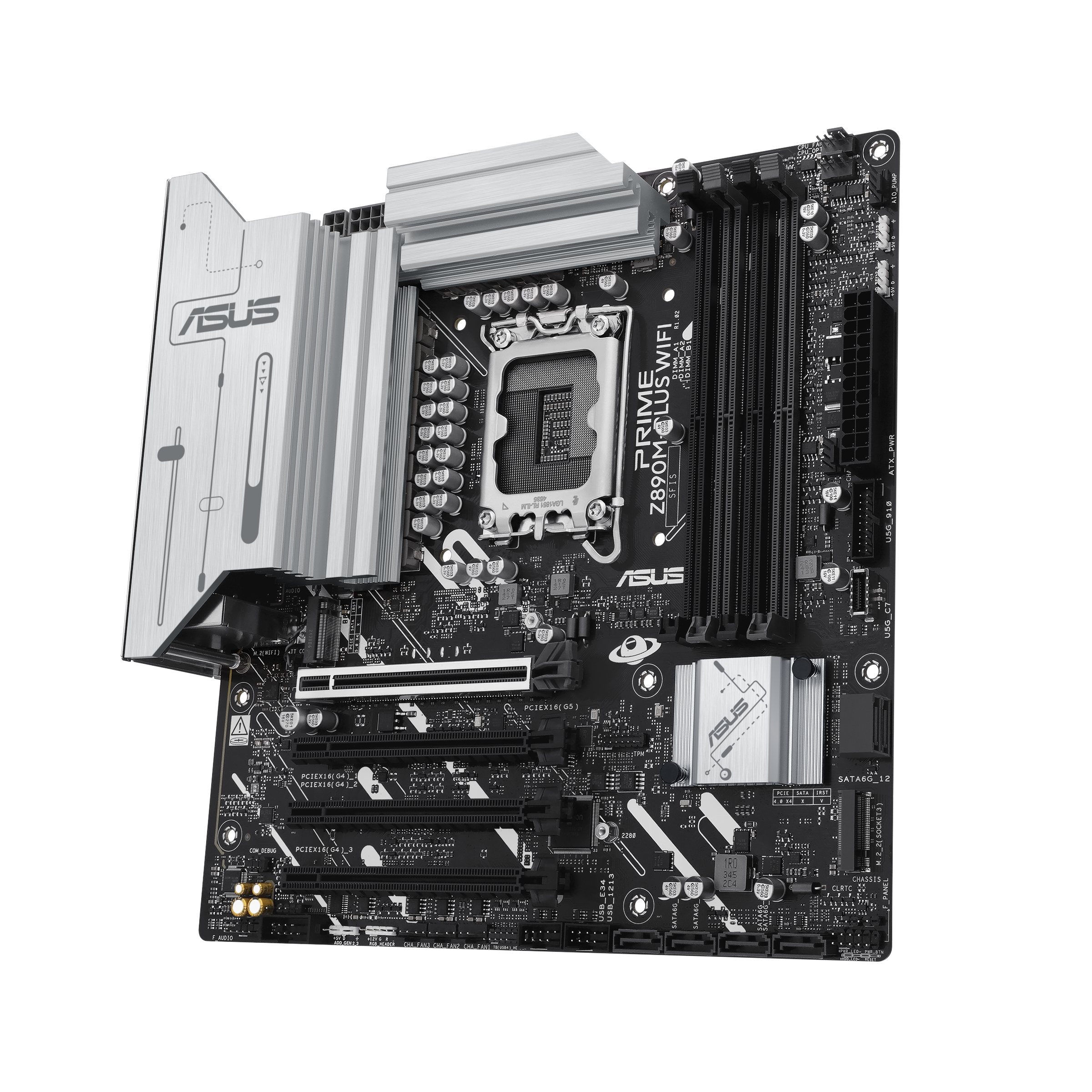 Материнская плата ASUS PRIME Z890M-PLUS WIFI (90MB1J80-M0EAY0)