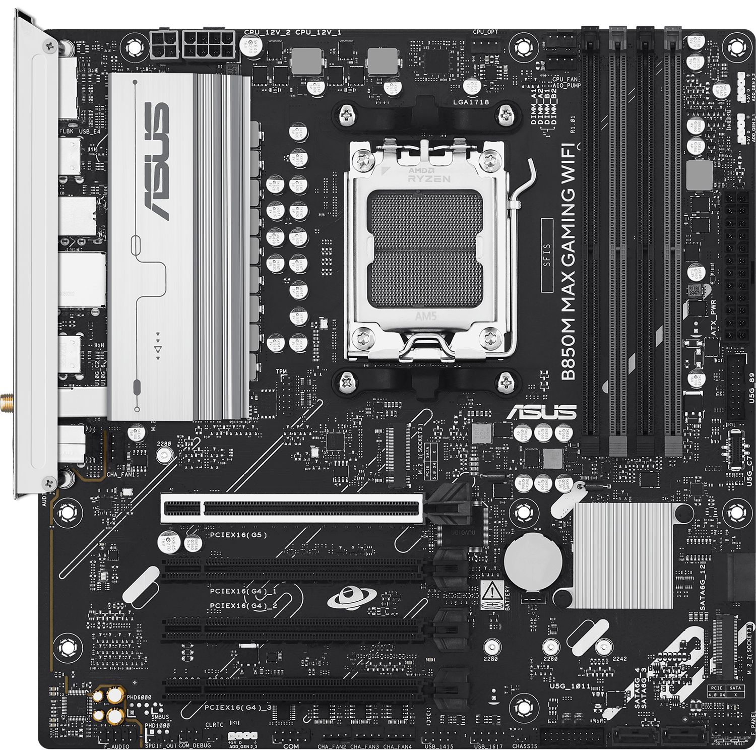 Материнская плата ASUS B850M MAX GAMING WIFI (90MB1LL0-M0EAY0)