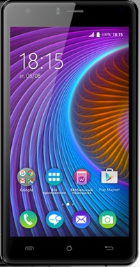 Смартфон BQ S-5503 Nice 2 (черный, моноблок, 5.5 дюймов) 1280x720 (IPS, MTK, MT6737, 1.3 GHz, к-во ядер: 4, Flash 8 GB, ОЗУ 1 GB) нано-SIM + нано-SIM 