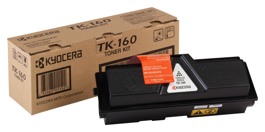 Тонер-картридж Kyocera TK-160 [ TK-160 ] (black, до 2500 стр) для FS-1120