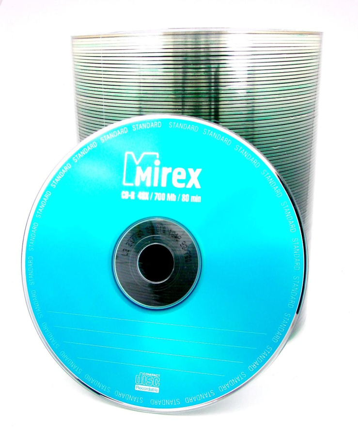 Диск CD-RW Mirex (700 MB, 4-12 x, Cakebox, 50 шт) [ UL121002A8B ]