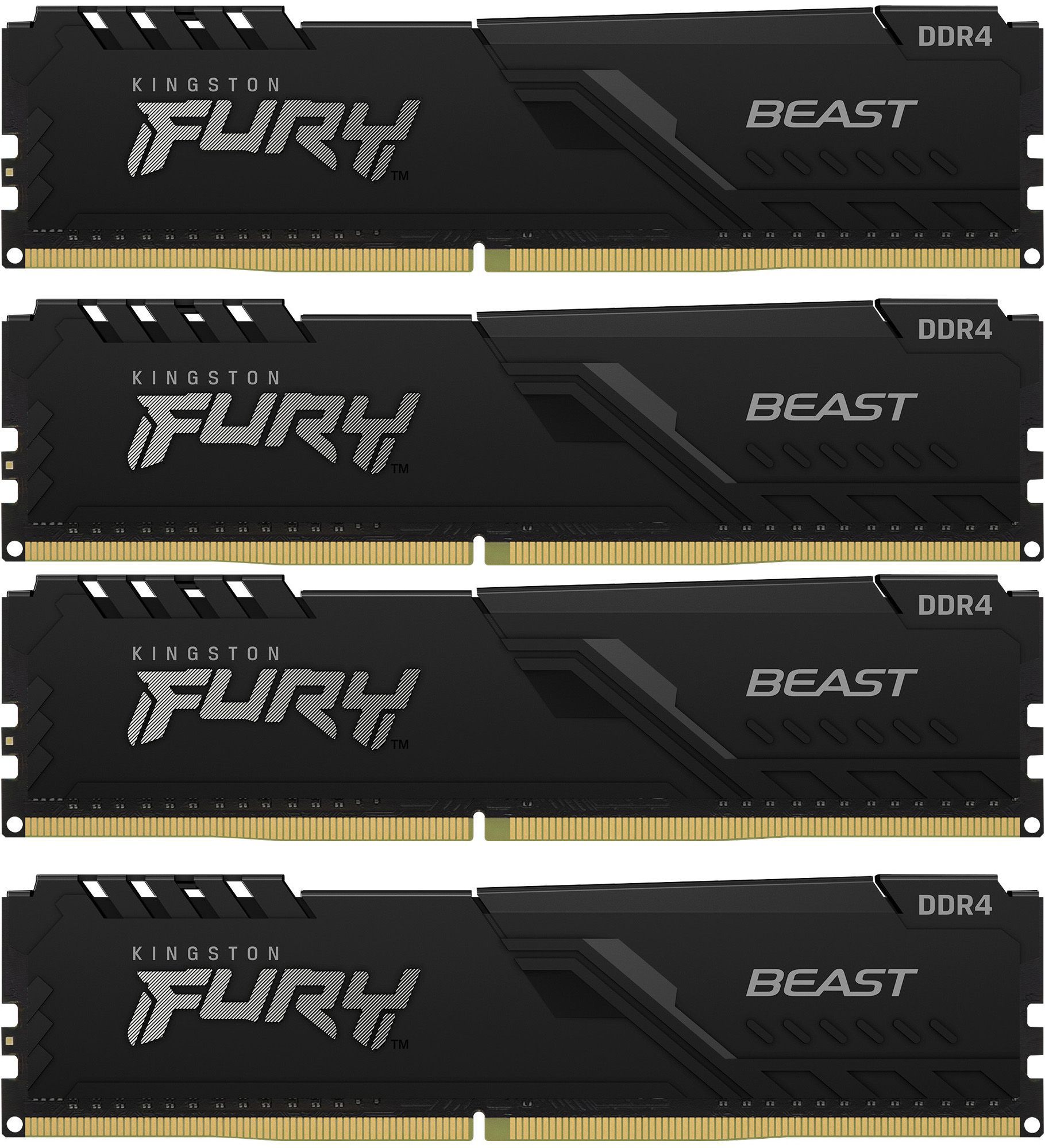 Память оперативная Kingston FURY Beast KF432C16BB1K4/64