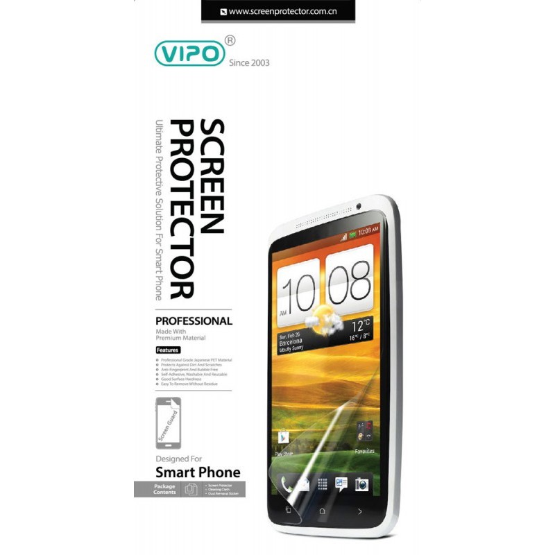 Пленка защитная для универсальная 4.7", HTC One X, Vipo (глянцевая)