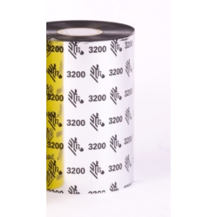Термотрансферная лента Zebra 3200 Premium Wax Resin Black 60мм / 450м [ 03200BK06045 ]