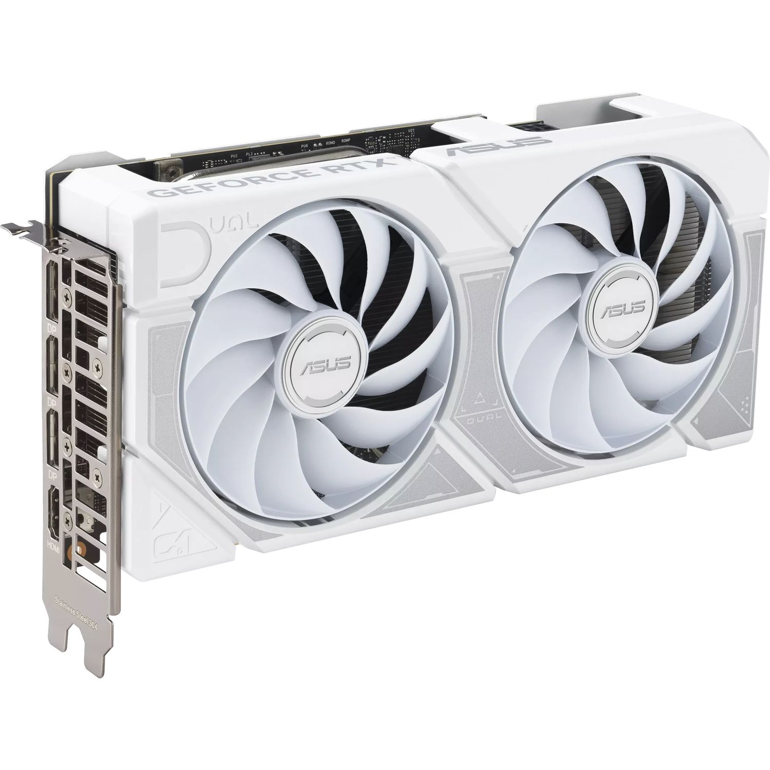 Видеокарта ASUS DUAL-RTX5060TI-O8G-WHITE (90YV0MP5-M0NA00)