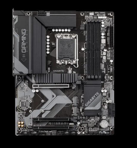 Материнская плата Gigabyte B760 GAMING X (rev.1.0) Retail (Intel, B760, S-1700, ATX, 4xDDR5-7600*, 4xSATA600, 3xM.2, HDMI/DP)