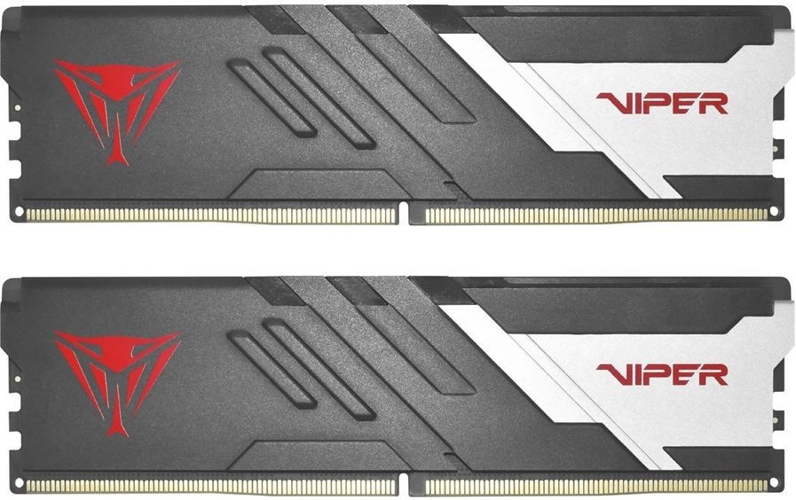 Память DIMM DDR5 32GB (PC5-49600, 6200MHz) Patriot Viper Venom RGB (2шт x 16ГБ, CL 40-40-40, 1.25В, SR x8) PVVR532G620C40K